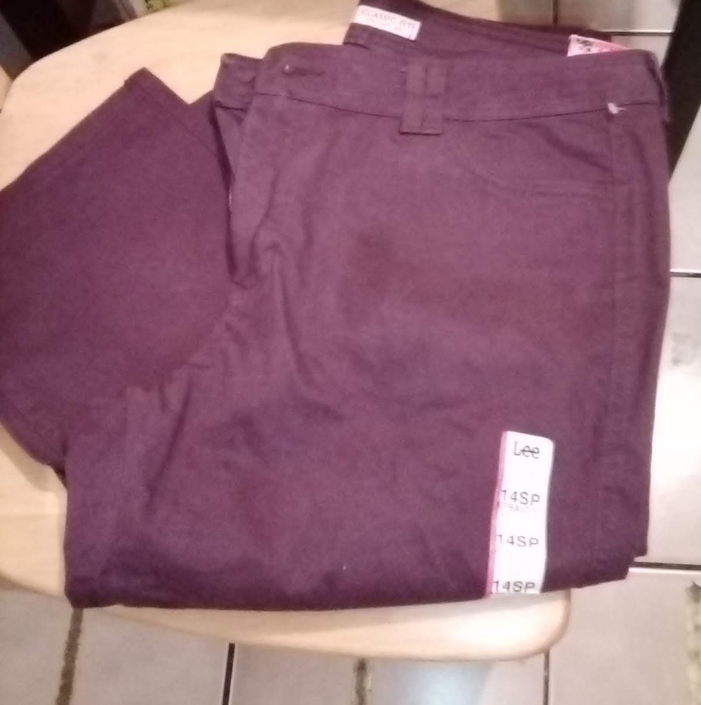 Women's LEE CLASSIC FIT JEANS 14S Petite NWT